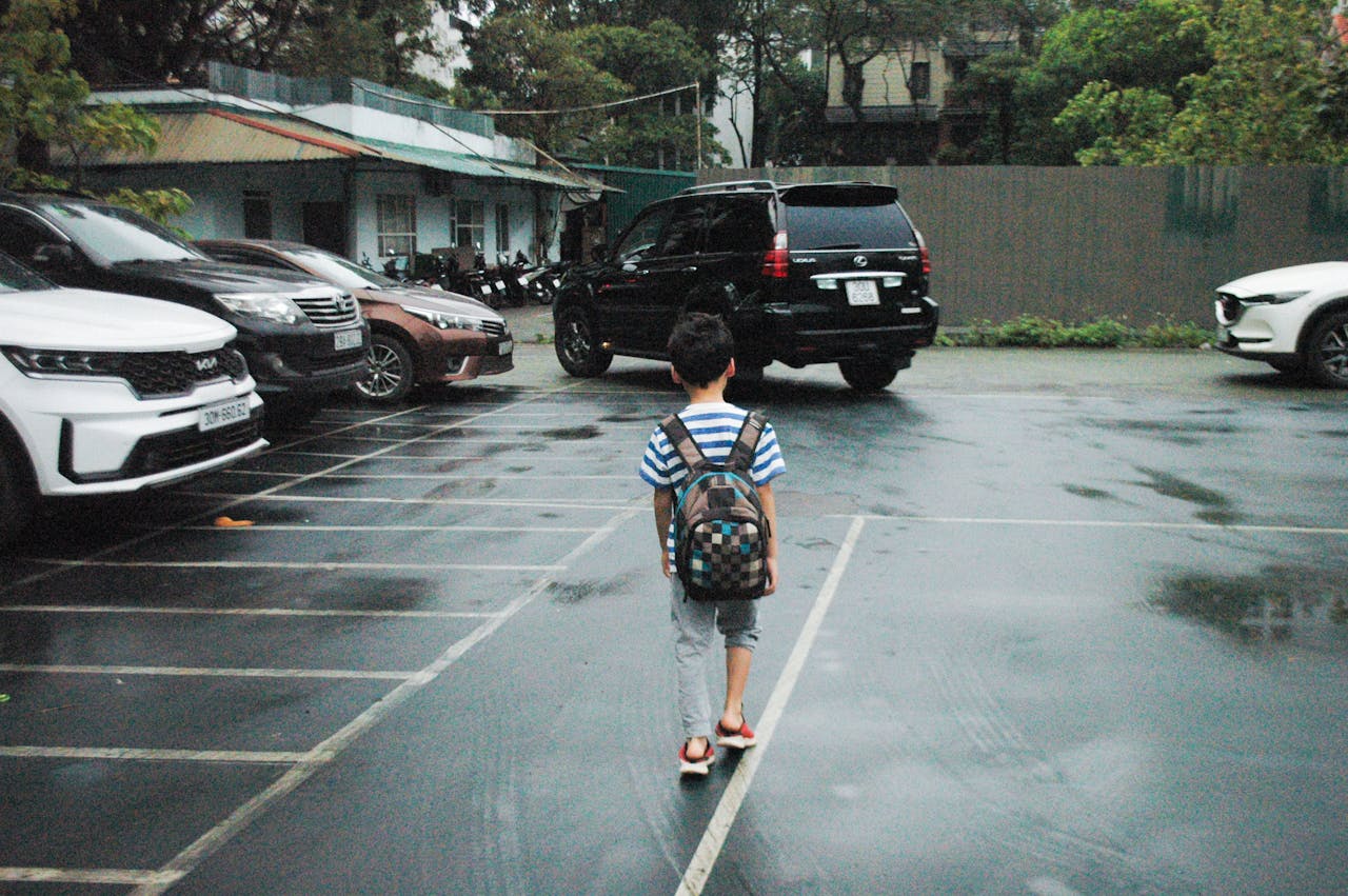 School run children